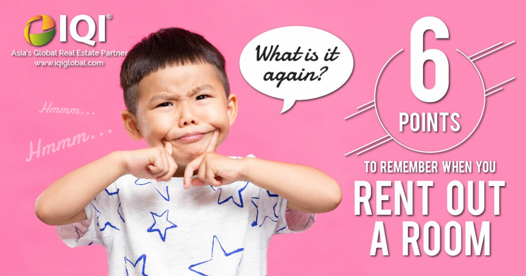 6 Points To Remember When You Rent Out A Room IQI Global